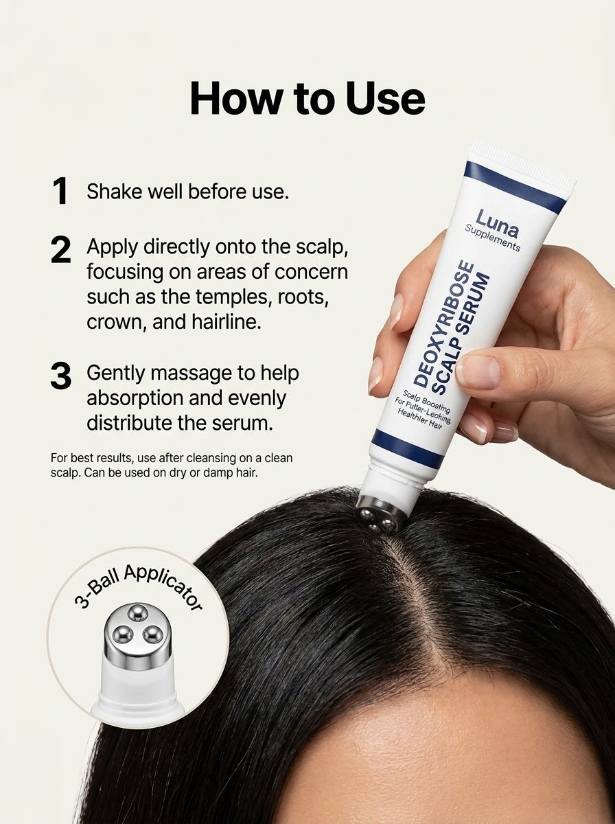 Deoxyribose Scalp Serum